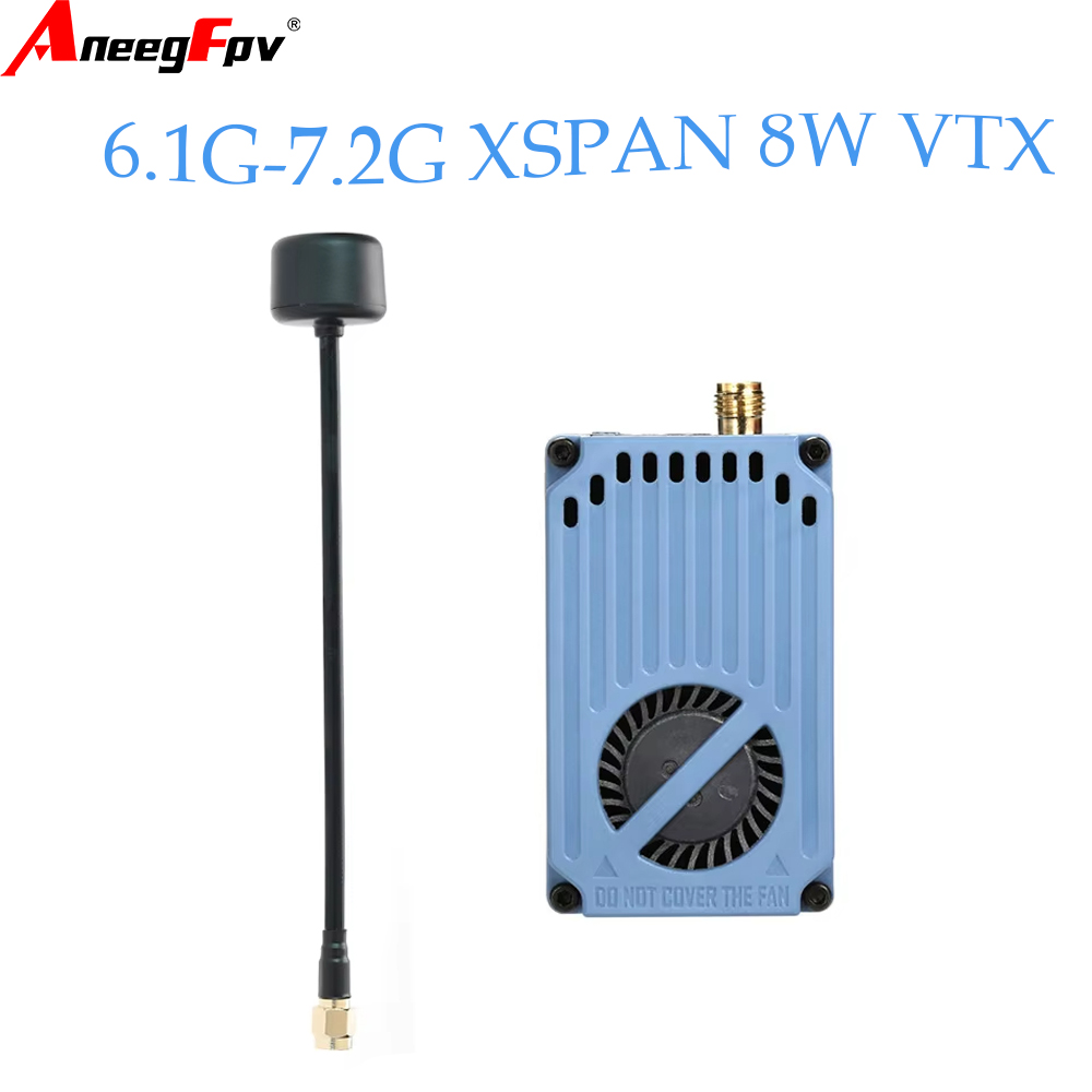 RUSHFPV 6.1‑7.2G 8W X61728 VTX - огляд і ціна Fpv Drone Vtx