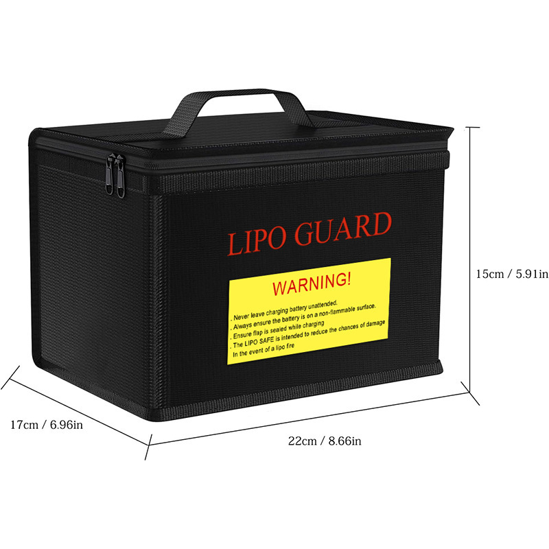 Lipo Guard Safety Bag Fireproo - огляд і ціна Fpv Drone Bag